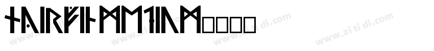 NYIrvin Medium字体转换